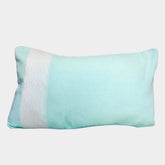 Coussin Ede bleu céladon